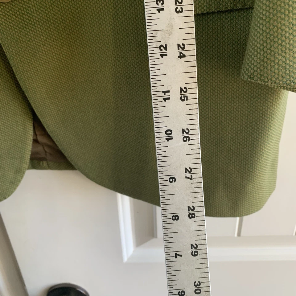 Kiton Blazer Mens 44 EU 54 Napoli Cashmere Wool Italy Three Buttons Surgeon Cuff - Image 3 of 4