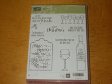Stampin'Up HALF FULL clear mount set