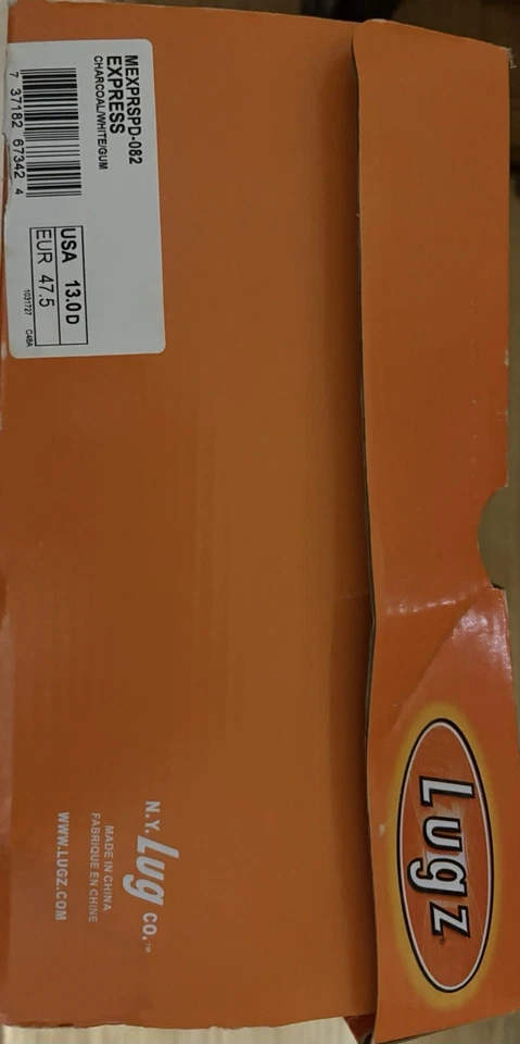 Nuevo en caja Zapatillas retro Lugs para hombre talla 13 Express Foto 2 de 4