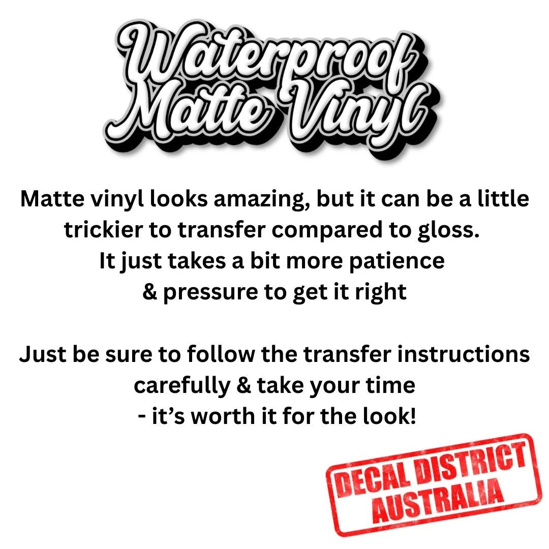 Vinyl Decal Example 2