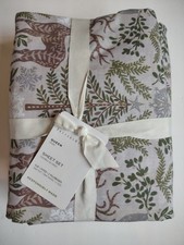 NEW Pottery Barn Winter Solstice 4 Piece Queen Percale Sheet Set NWT