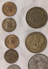 MEXICO 8 Coin Lot 1970s/1980s: 2x 100 Pesos, 1 Peso Centavos: 4x 5c, 20c Mexican — photo 6