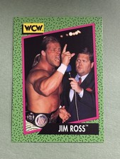 Jim Ross 1991 Impel WCW #155 HH573