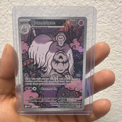 Pokémon TCG Houndstone Scarlet & Violet Holo Cards x2 2023 English