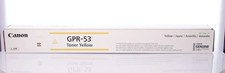 Canon GPR-53 Yellow Toner Cartridge 8527B003 AB NEW Free Factory Sealed