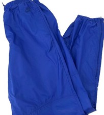 Nike Pants Women  s Size Medium Blue Track Windbreaker Gym Y2K