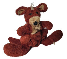 VTG Hand Crafted Kamra Joy Shaffer Geniss Books Spring Grove PA Kangaroo Puppet