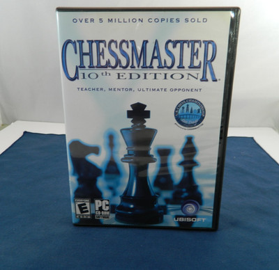 Chessmaster 10th Edition Windows PC Game with Manual and 3 CDs Ubisoft