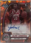 Jaloni  Cambridge OSU  2024 Sapphire First On Print /25 Autograph Bowman Chrome
