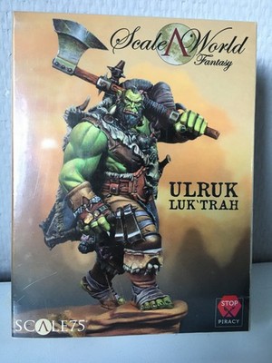 Scale75 Ulruk Luk'Trah, Ork / Orc - 75mm 1/24 - fantasy - new sealed