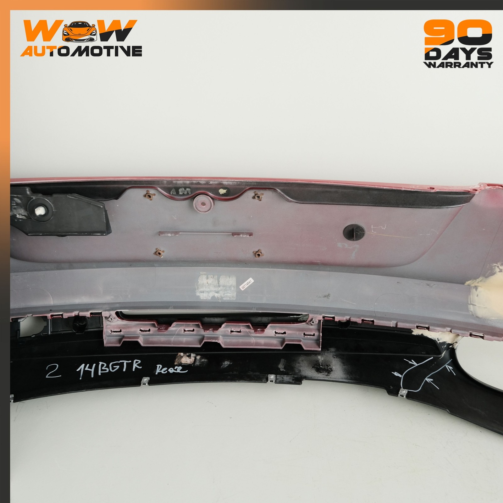 Bentley Continental GT 2012-2017 Rear Guide Red