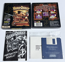 HEROQUEST - COMMODORE AMIGA - KOMPLETT *TOP Z...