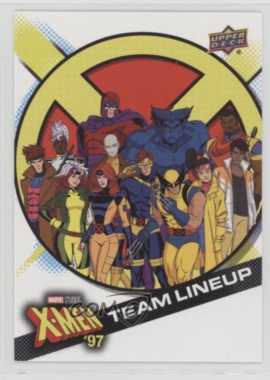 2024 Upper Deck X-Men '97 SDCC X-Men Team Lineup #1 0xu0