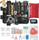 TEIPUERY 57 Piece Survival Kit Emergency Gear Camping Hiking Tools Gift New