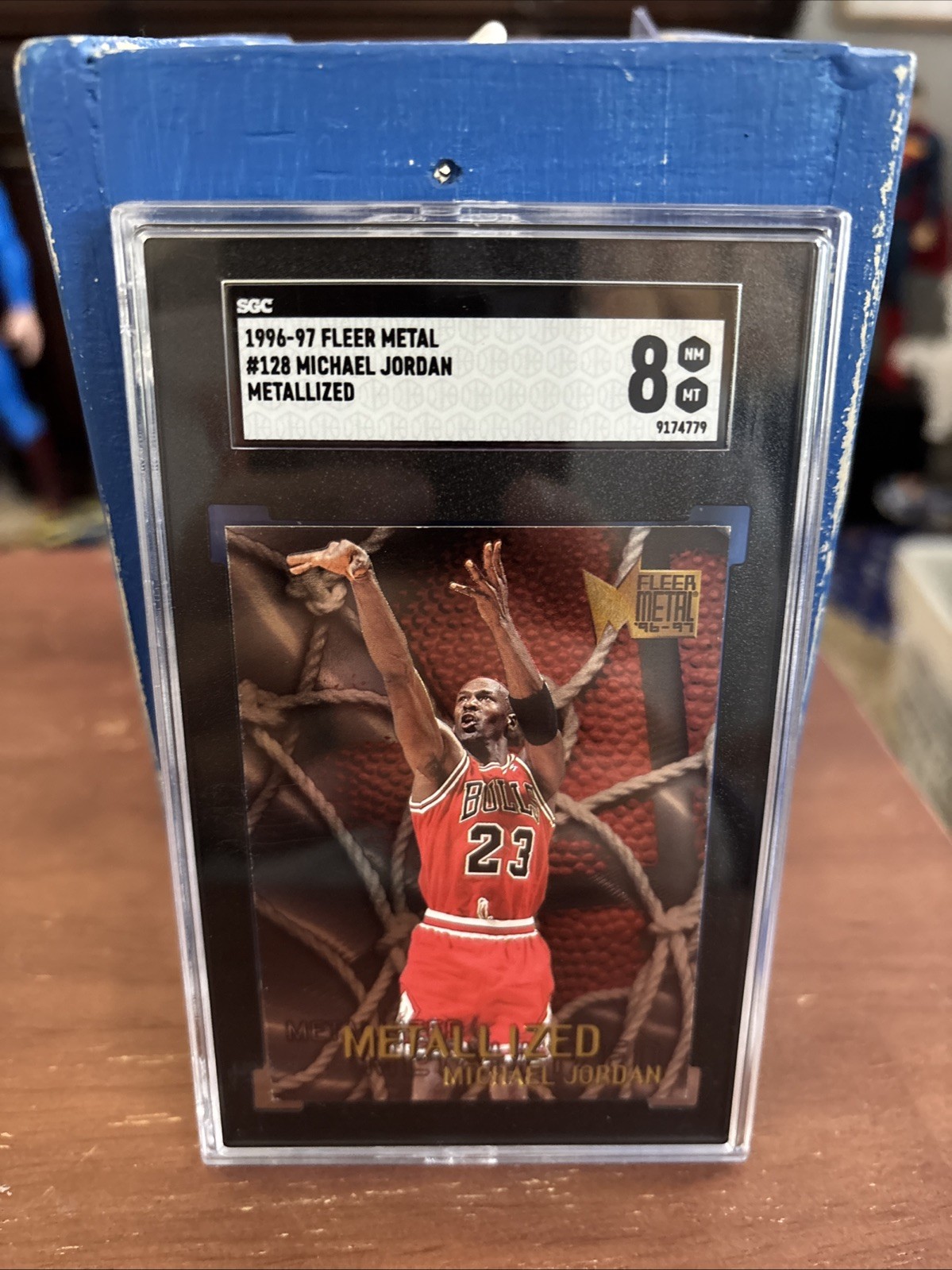 1996-97 Fleer Metal - Metallized Michael Jordan #128