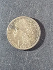 1894-O U.S. Morgan SILVER $ (0.900 fine, 0.77 oz ASW) - VF details, grafitti  p5