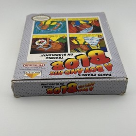NES A Boy and His Blob - Nintendo CIB Complete - Protector Box - Cleaned TESTED