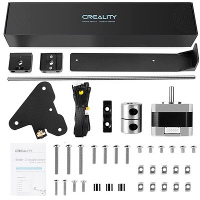 Official Creality Ender 3 Dual Z-axis Upgrade Kit with Lead Screw, Black