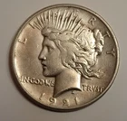 1921 Silver Peace Dollar