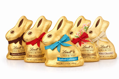 Lindt Gold Bunny 5 Flavor Variety Pack 3.5 oz Easter Chocolate 5ct (500 GRAMS)