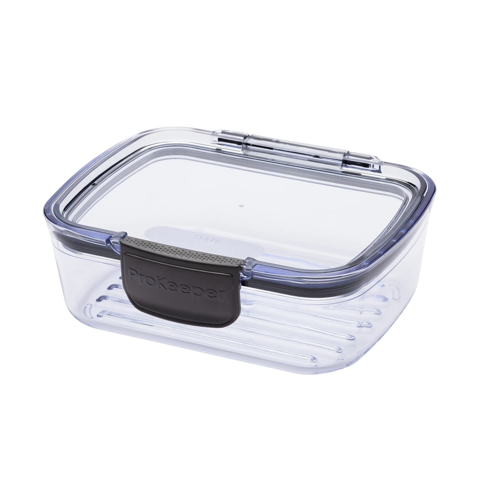 Prokeeper + Deli Storage Set: -Tight Silicone Sealed Containers w Grooved Bot...