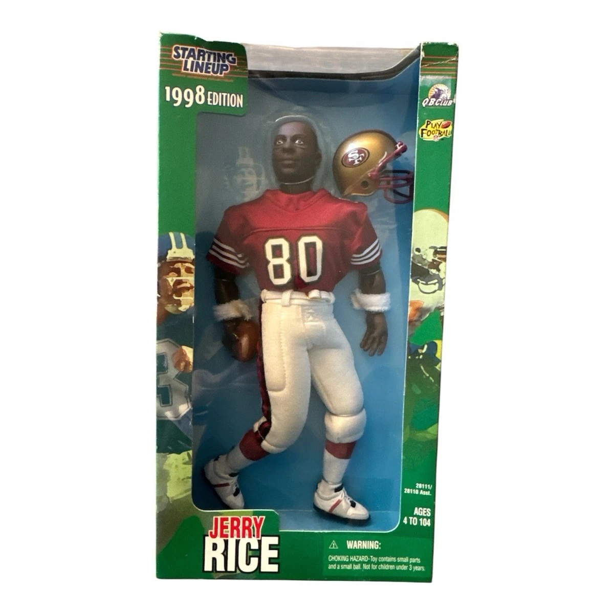 Football (Ball) Sports Action Figures 1998 Year Manufactured for