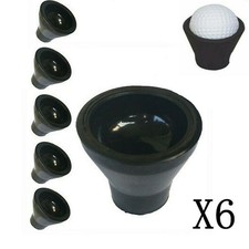 6X Golf Ball Pick Up Suction Cup Picker For Putter Grip Caddy Retriever