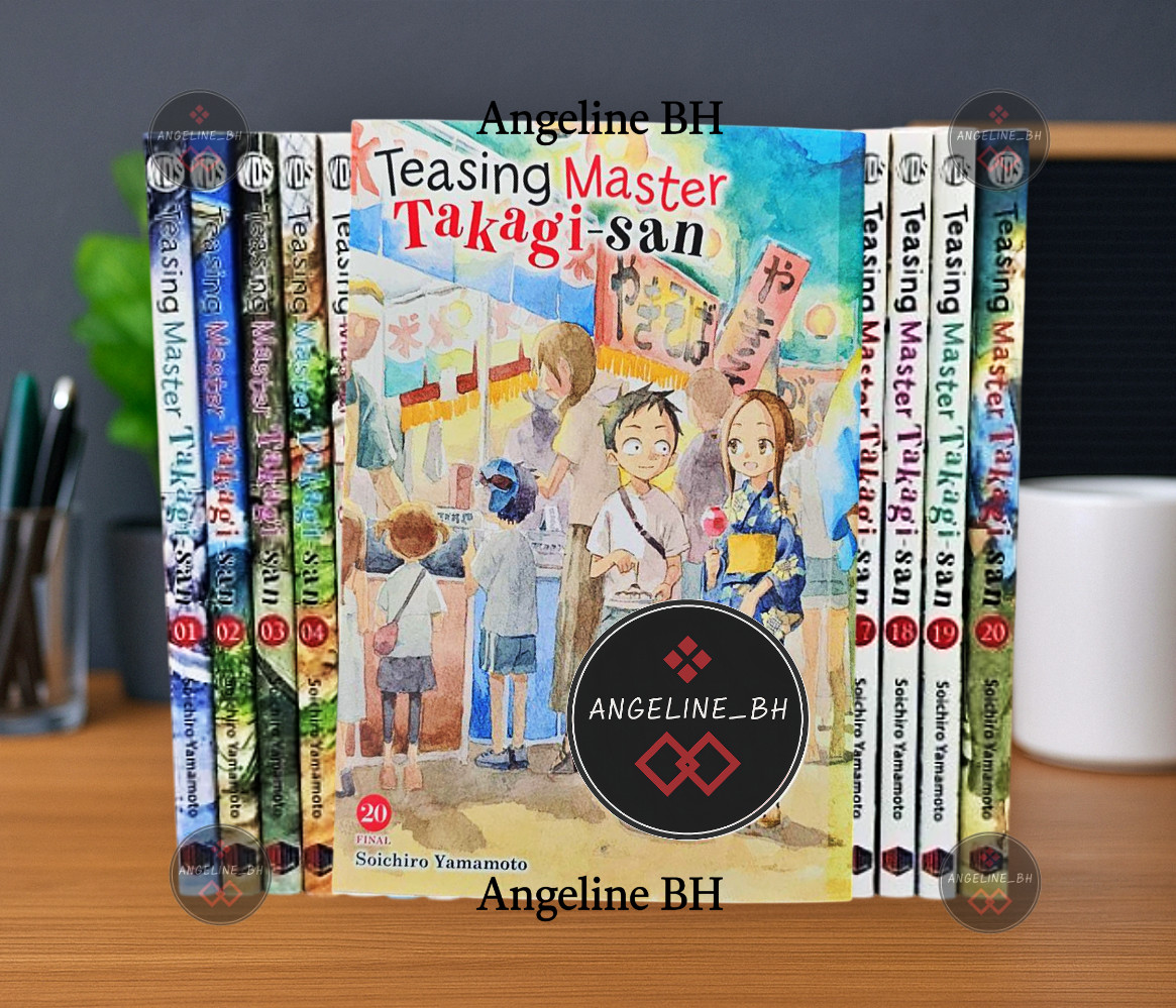 Teasing Master Takagi san Vol 1-20 Manga Inglés (JUEGO COMPLETO/MEDIO) Nuevo