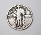 1928 Standing Quarter Silver Quarter 90% Silver