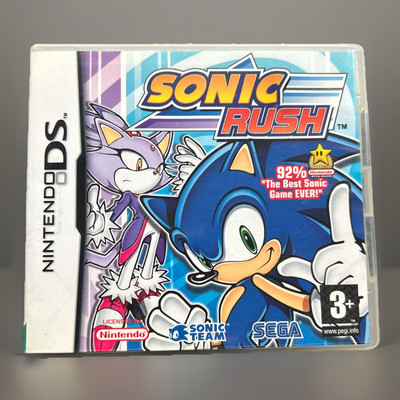 Sonic Rush Nintendo DS Komplett PAL Sonic Team Sega