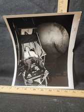 NASA Press Photo Mercury Astronaut Scott Carpenter Langley Alfa Trainer Used