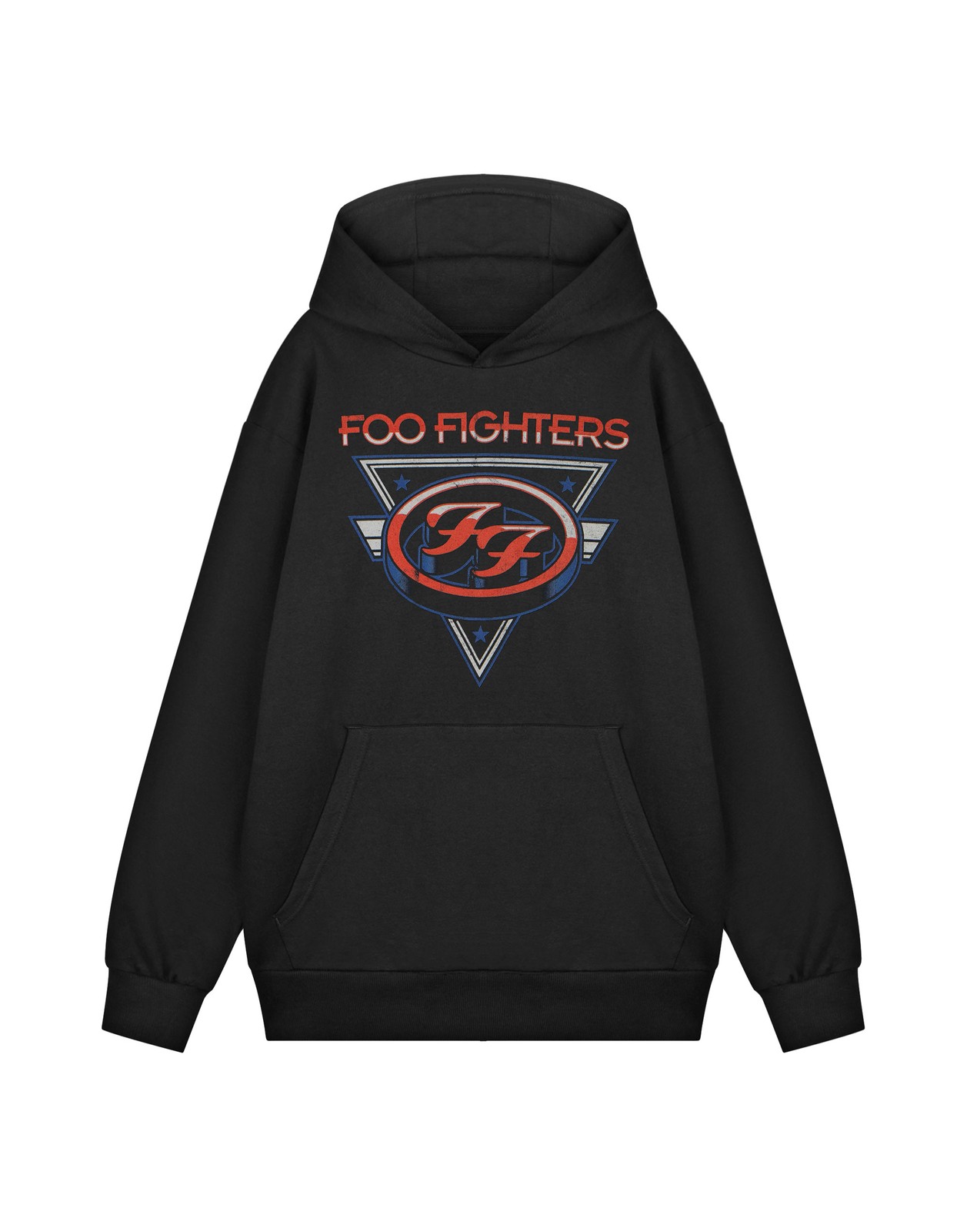 Foo Fighters Schwarz Triangle Stars Adults Kapuzenpullover Unisex Erwachsene 9690₽