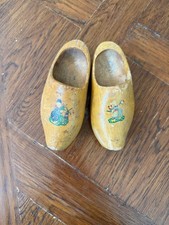 Vintage Dutch Wooden Clogs