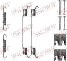 ZUBEHÖRSATZ, BREMSBACKEN FÜR FORD FOCUS II (DA , HCP, DP) - QUICK BRAKE 105-0814
