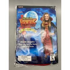 Kangaroo Victorian Vampire Countess Halloween Costume Youth Size Large 12-14 NOB