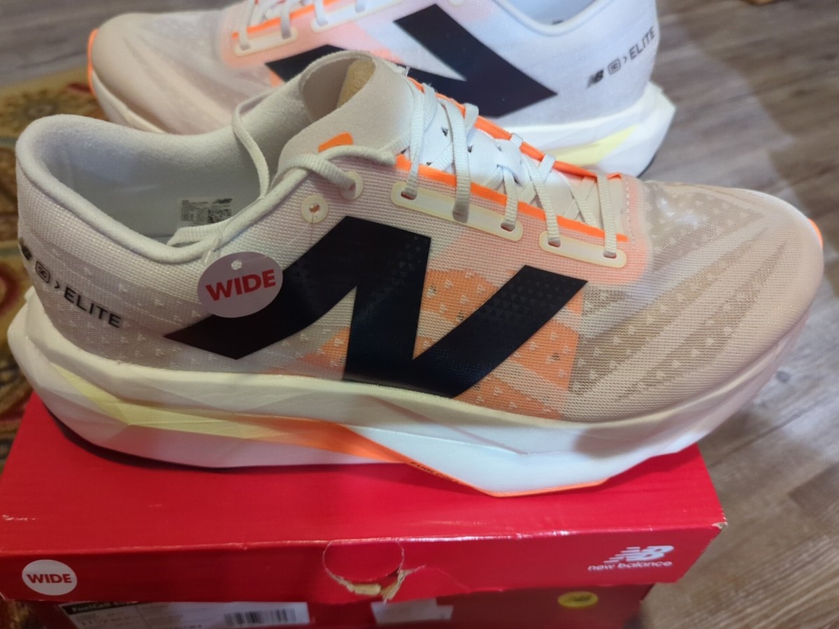 New Balance FuelCell SuperComp Elite v4 Men’s 11.5 2E WIDE White Orange MRCELCW4 New Balance FuelCell SuperComp Elite v4 Men main image 3