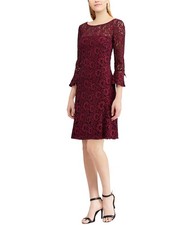 American Living Womens Kintara Ruffled Dress