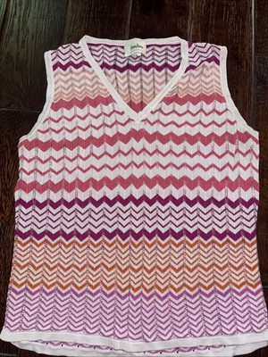 Lightweight Neiman Marcus Sleeveless Top / Shirt Size L