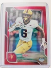 2025 Bowman Chrome University Football Red Refractor Kanye Udoh #185
