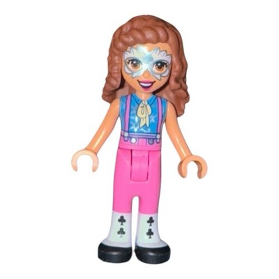 LEGO Friends Minifigure frnd447 OLIVIA Nougat Metallic Face Paint From # 41686
