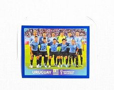 Uruguay ~ 2022 Panini FIFA World Cup Qatar Sticker ~ #URU1 Blue