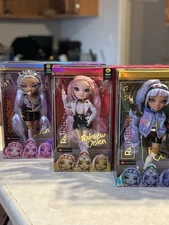 Rainbow High Rainbow Vision Royal Three K-Pop Group Fashion Dolls NIB