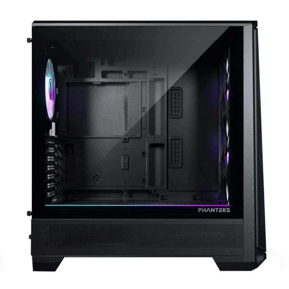 Phanteks Eclipse G400A Tempered Glass ATX Mid-Tower Computer Case - Black - Image 3 of 4