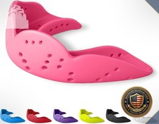 Mouthguard Medium Hot Pink Lacrosse Football Hockey Sports Protection