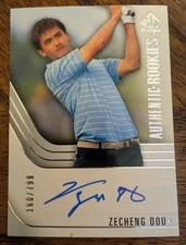 2021 SP Authentic #78 Zecheng Dou Auto RC /799