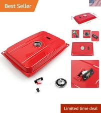 Universal 5 Gallon Generator Gas Tank - Plated Iron with Filter & Valve Included