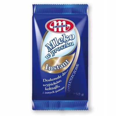 Mlekovita Mleko w Proszku Odtłuszczone Instant 250g