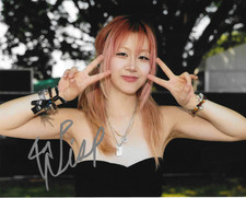 * WISP * signed 8x10 photo * NATALIE LU * PANDORA * COA *