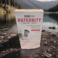 HomeDNA Paternity DNA Test Kit for Discreet Private At-Home Use - {NEW in BOX}