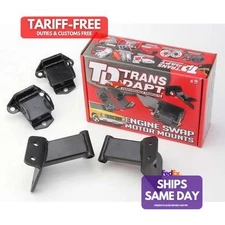 Trans-Dapt 4195, Kit Fits 55-57 Chevy Motor Mount High Performance & Racing Part